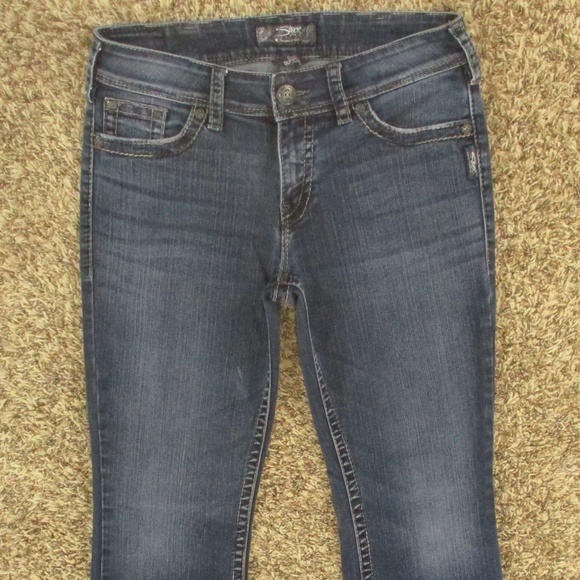 Silver Jeans Women's 30 Dark Wash Suki Surplus Bootcut Denim - Picture 3 of 11